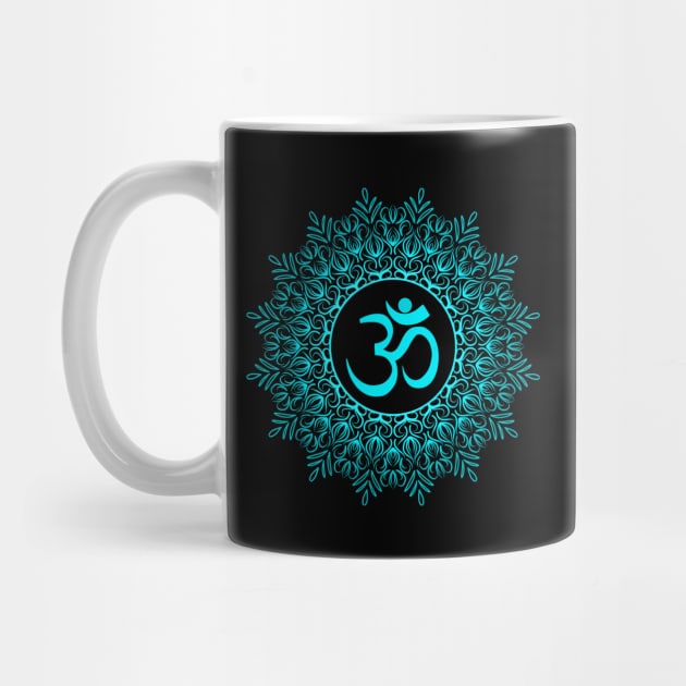 Om symbol - Aum symbol - Yoga gift ides - by Saishaadesigns